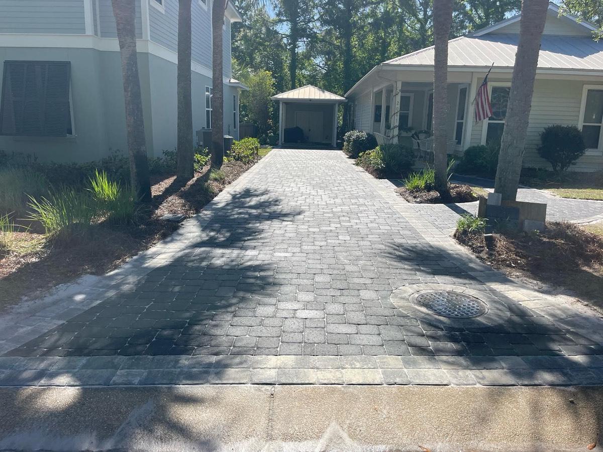 Dark Charcoal Driveway